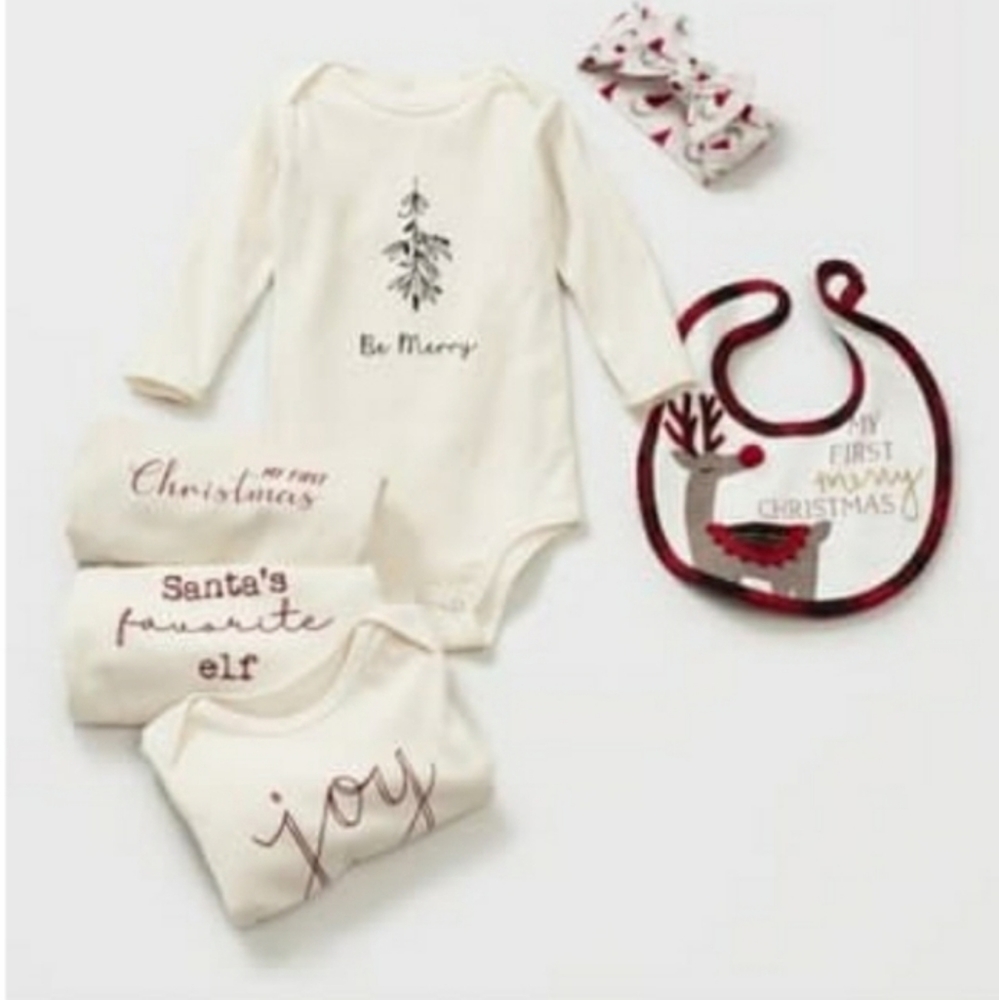 Tenth & Pine Gender neutral organic baby bodysuit. - Picture 1 of 6
